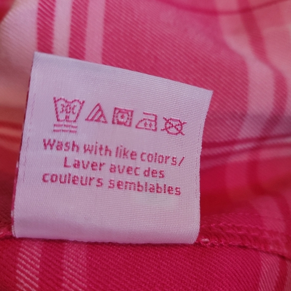 NWT Pink Checkered Summer Dress. - Picture 10 of 11